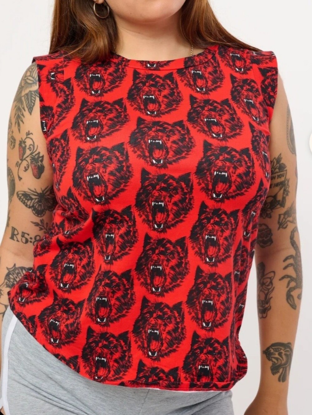 Nooworks Wolverine Muscle Tee, Large